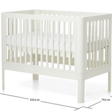 NOVA Tremmeseng, Cream, 120x70 cm